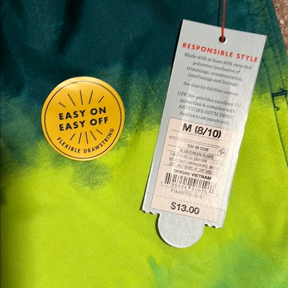 Cat & Jack Ombre Swim Shorts - Picture 2 of 2